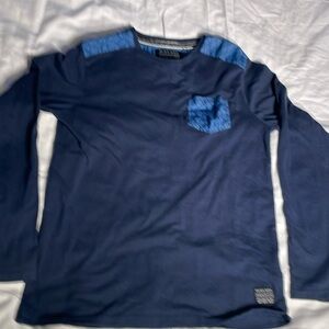 BRAVE SOUL Men’s how did did th butg Long Sleeve T Shirt Size Medium